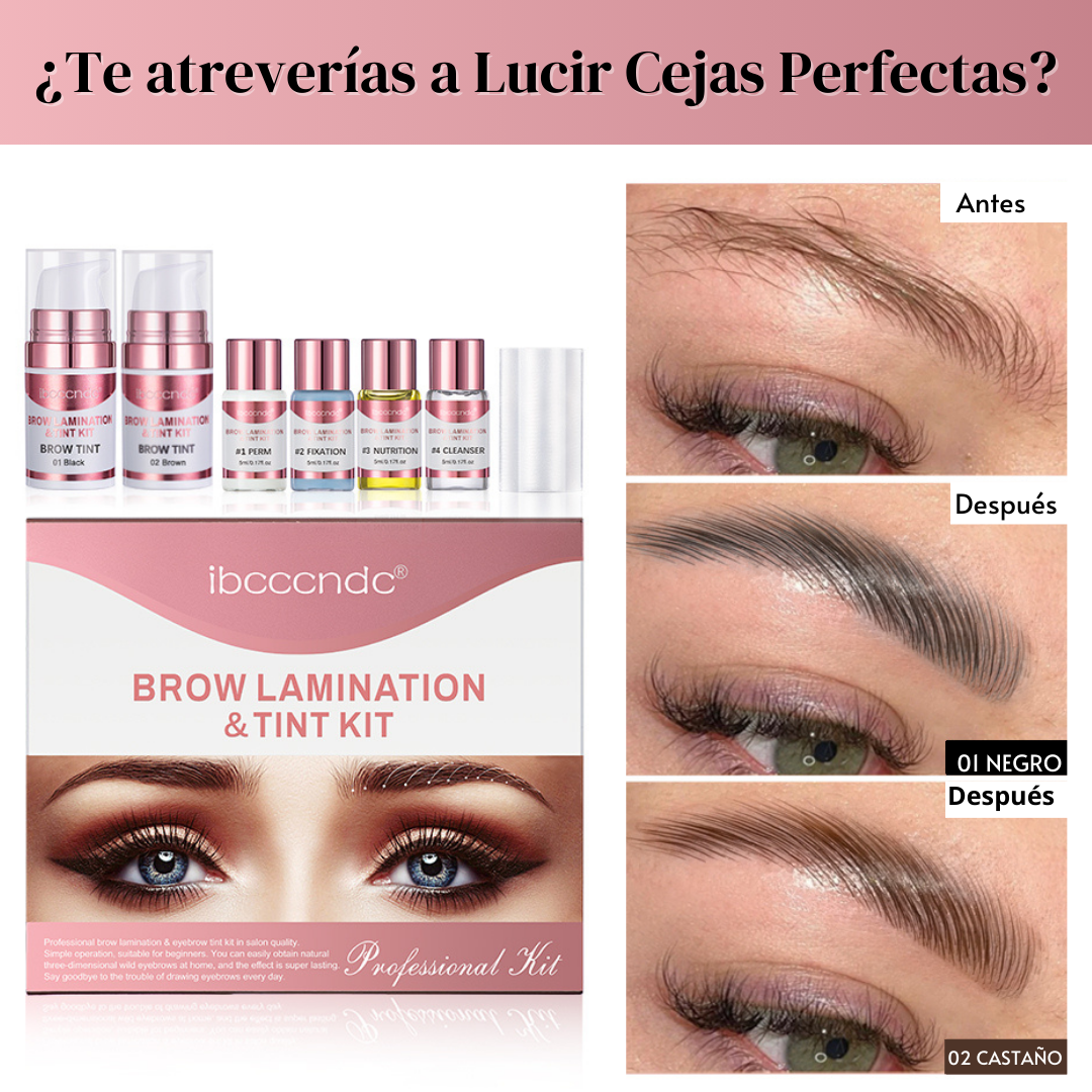 Kit Laminación y Tintado De Cejas 2en1 - LamiTrend