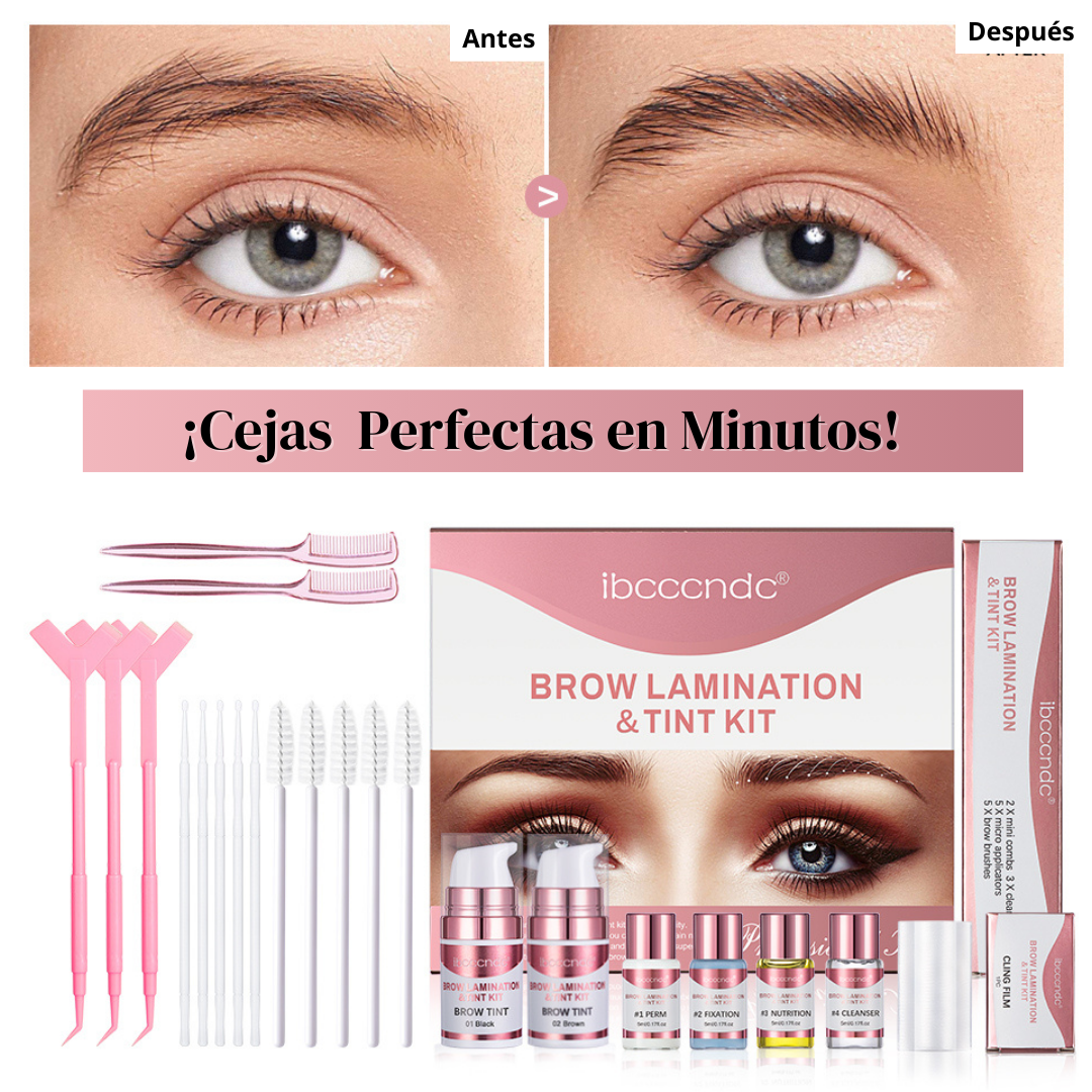 Kit Laminación y Tintado De Cejas 2en1 - LamiTrend