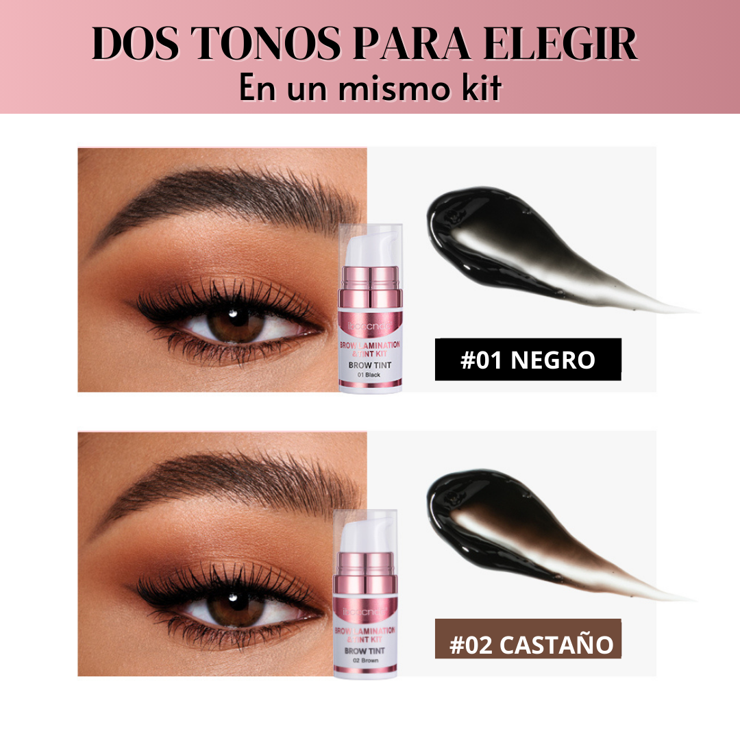Kit Laminación y Tintado De Cejas 2en1 - LamiTrend